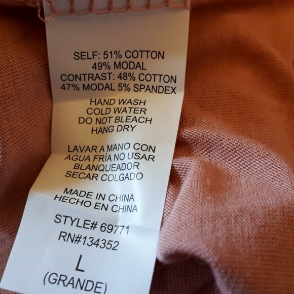 New Ambiance Coral Pink Spaghetti Strap Top Tank - Picture 6 of 6